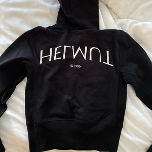 Helmut Lang Black Hoodie